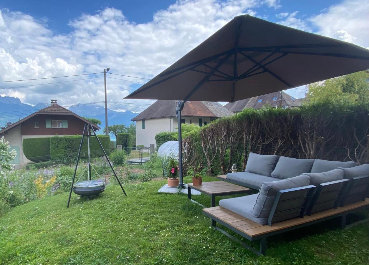 Appartement Au Calme Avec Vue Sur Les Montagnes. Sévrier Exterior photo